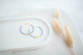 Beaded Earrings | Happy Beaded Hoops | Happy Collection