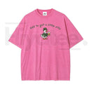 Unisex “Off to Get a Little Silly” Vintage Washed T-Shirt – Shamrock St. Patrick’s Day Graphic Tee