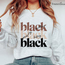 Black History Sweatshirt: Black History Month & Juneteenth Pride Crewneck