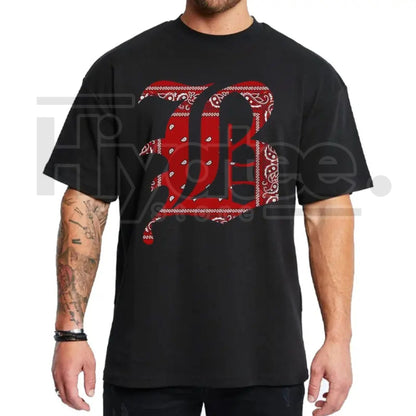"B Bandana Lettering" – Chicano Style Lowrider Unisex Streetwear Top