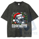 Fun Print Unisex Washed T-Shirt – Retro Graphic Tee, Comfortable Casual Cotton