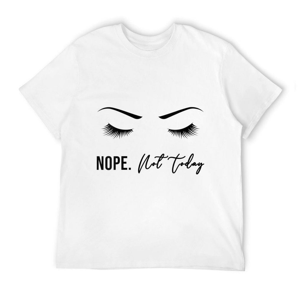 Womens Nope Not Today for Women  Cute Woman Girl Funny  Polyester Blend T-Shirt