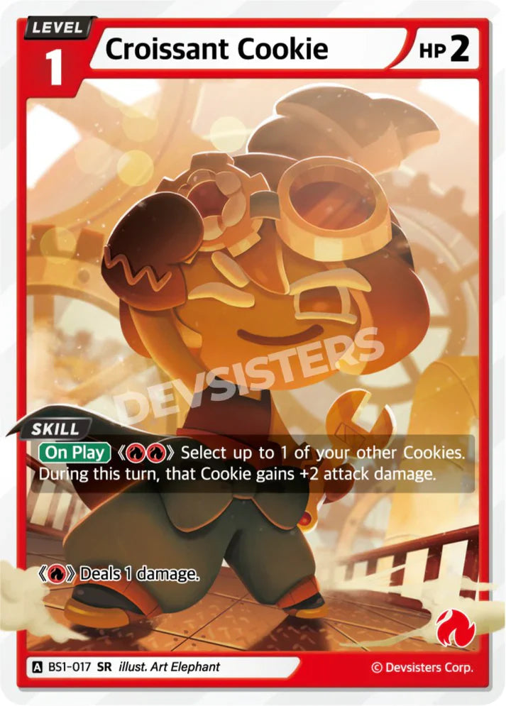 Croissant Cookie BS1-017 SR | Super Rare Card