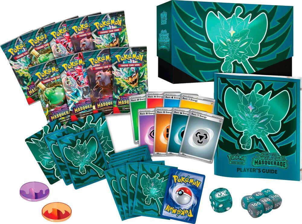 Pokemon Scarlet and Violet Twilight Masquerade Elite Trainer box