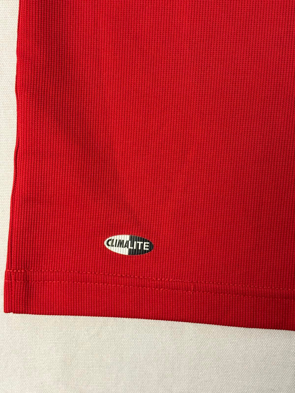 Adidas Soccer Jersey Red Thin 3 Stripes Center Hit XL