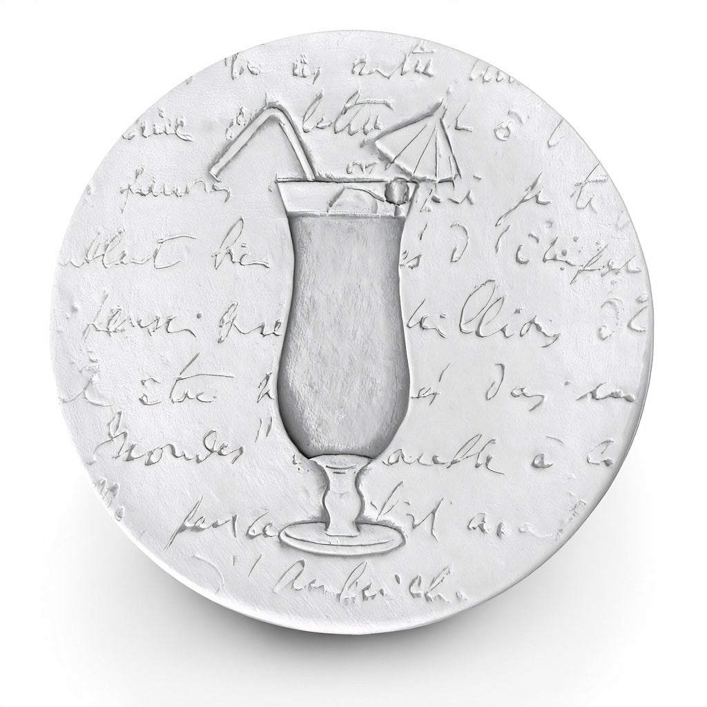 Hurricane Glass  Drink Coasters