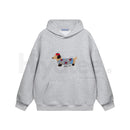 Aelfric Eden Cartoon Dog Hoodie – Embroidered Oversized Pullover