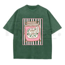Jesus Is My Jam Vintage Washed T-Shirt – Christian Strawberry Graphic Cotton Tee