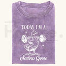 Funny Goose Gym Vintage Washed T-Shirt – Heavyweight 230g Graphic Oversized Tee