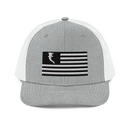 Flag Embroidered BnW (Snapback)