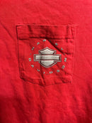 Y2K Harley Davidson T-shirt Corpus Christi Texas Y2K Tee -L