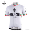 Bianchi Isalle Men's Cycling Jersey (White) Medium