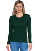 BASIC COTTON Free Spirit Premium Quality 100% Brushed Cotton/Fleece Long Sleeved Made in Italy