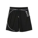 Piped Lux Club Shorts (Black)