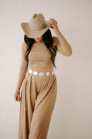 Catalina's Taupe Pant Set