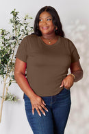 Basic Bae Full Size Round Neck Short Sleeve T-Shirt for Women