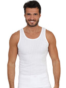 MaRe Luxury Italian Underwear 100% Mako Cotton Men's Sleeveless Muscle Tank Top Made in Italy (3260)