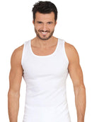 MaRe Premium Quality 100% Brushed Cotton/Fleece Men's Sleeveless Tank. Proudly Made in Italy.