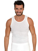 EGi Luxury Merino Wool Blend Men's Sleeveless Shirt Muscle Tank Top. Proudly Made in Italy (467)