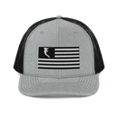 Flag Embroidered BnW (Snapback)