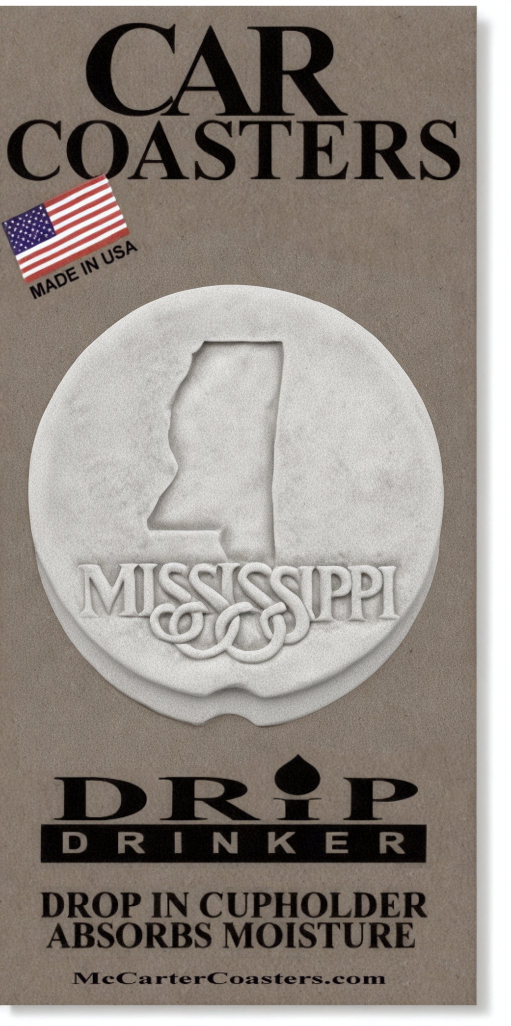 Mississippi Car Coasters