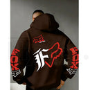 Sport-Themed Outdoor Lover’s Hoodie – Warm Breathable Cotton Blend, Loose Fit Fall & Winter Casual Pullover