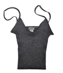 EGi Luxury Wool Silk Camisole Spaghetti Straps Top. Proudly Made in Italy (1407)