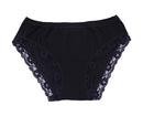 EGI Luxury Modal Women's Lace-Trimmed Briefs Panties. Proudly Made in Italy.(1125)
