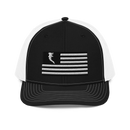 Flag Embroidered BnW (Snapback)