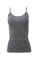 BASIC COTTON Free Spirit Premium Quality Cotton Women's Print Camisole. Proudly Made in Italy.