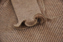 EGI Luxury Wool Silk V-Neck Long Sleeve Top. Proudly Made in Italy (1493)