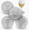 Wine Assorted Drink Coasters