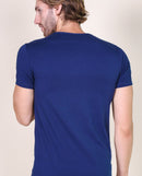 BASIC COTTON Free Spirit Premium Quality 100% Cotton Men's Crew Neck T-Shirt. Proudly Made in Italy (906)