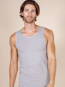 BASIC COTTON Free Spirit Premium Quality Cotton Men's Muscle Tank Top. Proudly Made in Italy (987)