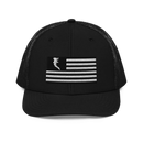 Flag Embroidered BnW (Snapback)