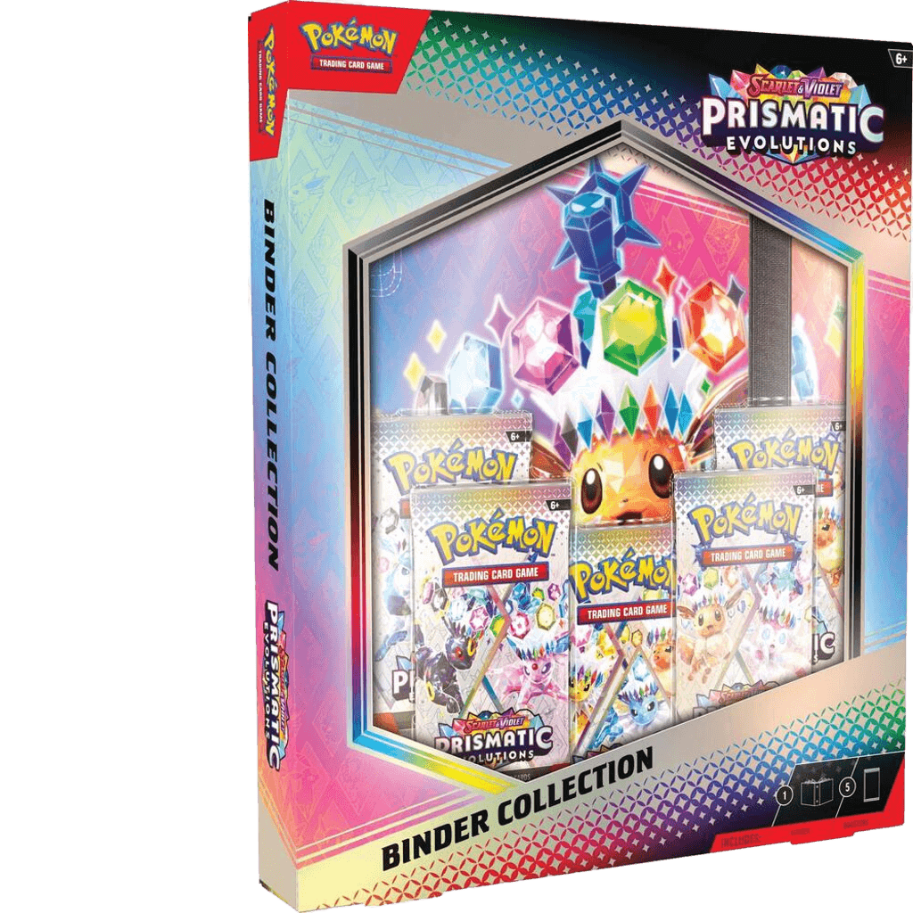 Scarlet & Violet White Prismatic Evolutions Binder Collection