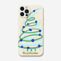 Abstract Christmas Tree iPhone Protective Case | ZAKAPOP