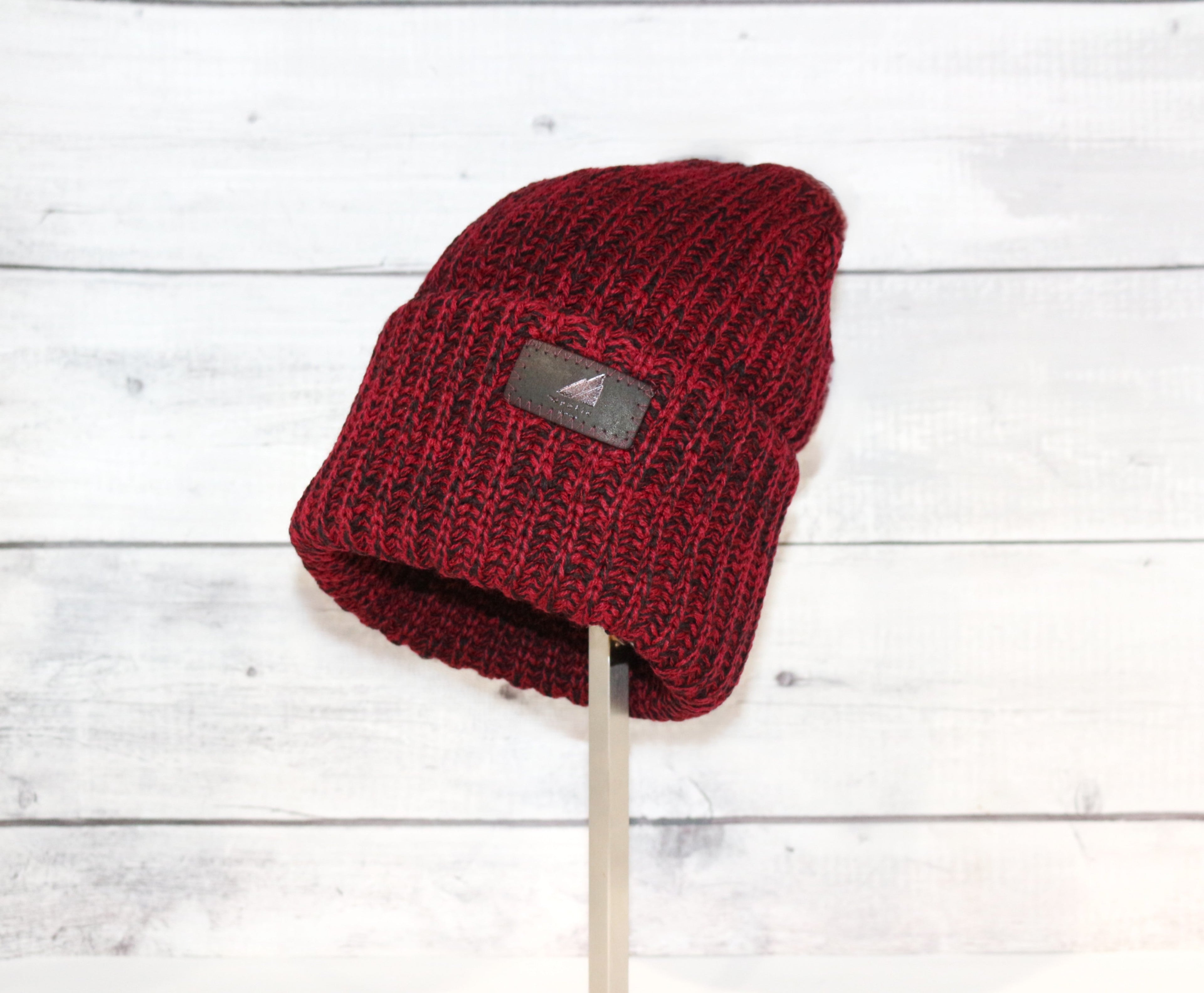 Adult Acrylic Ribbed Cuff Hat
