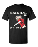Black Flag My War Album T-shirt SST Records