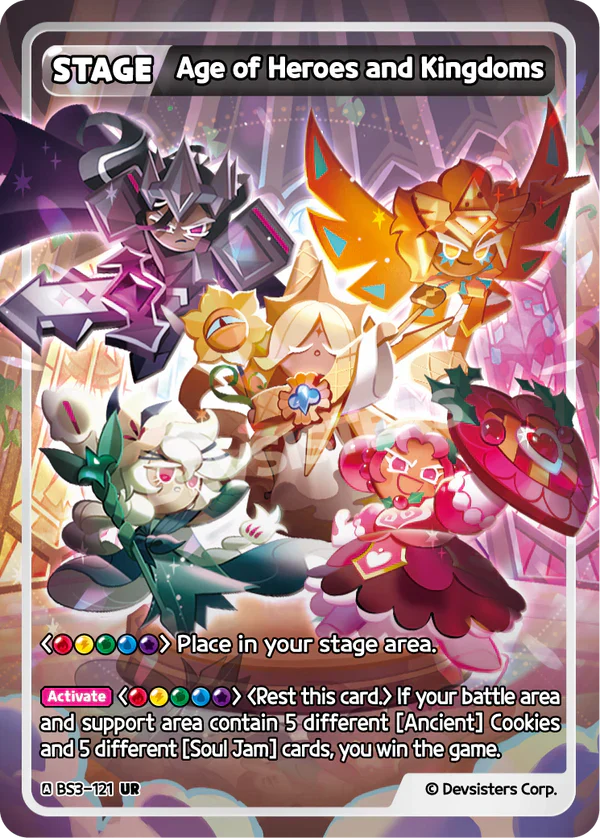 Age Of Heroes and Kingdoms BS3-121 | Ultra Rare Stage Card