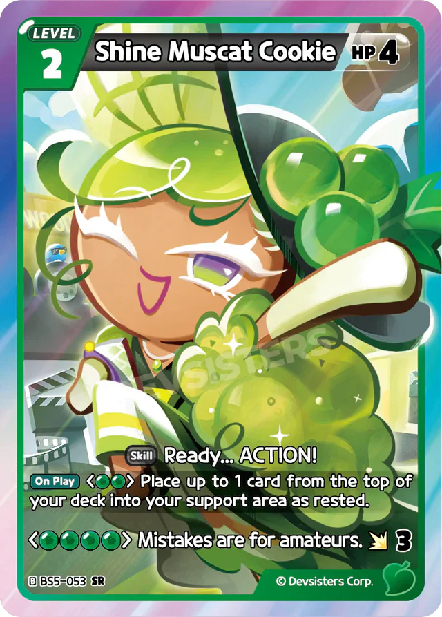 Shine Muscat Cookie BS5-053 SR | Super Rare Card