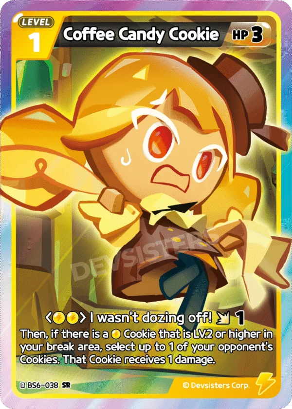 Coffee Candy Cookie BS6-038 SR | Super Rare Card