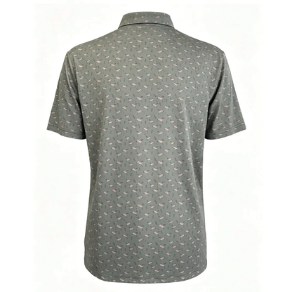 "Bows &amp; Bucks" Golf Polo