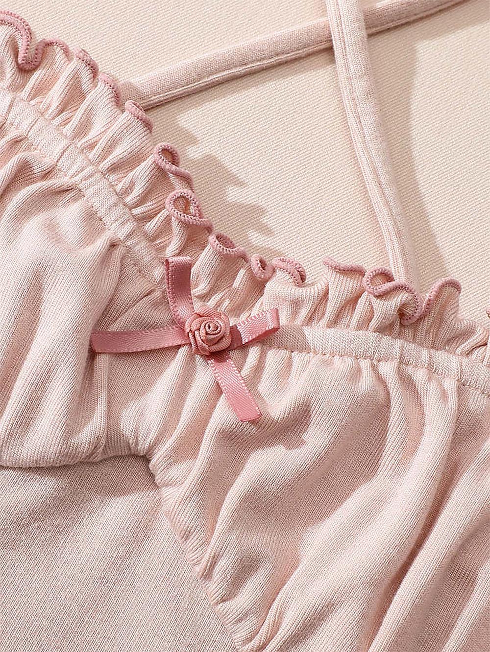 Ballet-Inspired Knit Top & Skirt Pants Set | ZAKAPOP