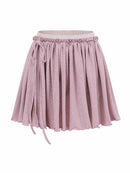 Ballet-Inspired Knit Top & Skirt Pants Set | ZAKAPOP