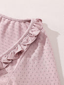 Ballet-Inspired Knit Top & Skirt Pants Set | ZAKAPOP