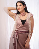 Reversible Silk Wrap Dress