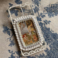 Handmade Baroque Lace Vintage Cream Phone Case (Customizable) | ZAKAPOP