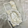 Baroque Pearl Vintage Custom Cream Phone Case | ZAKAPOP