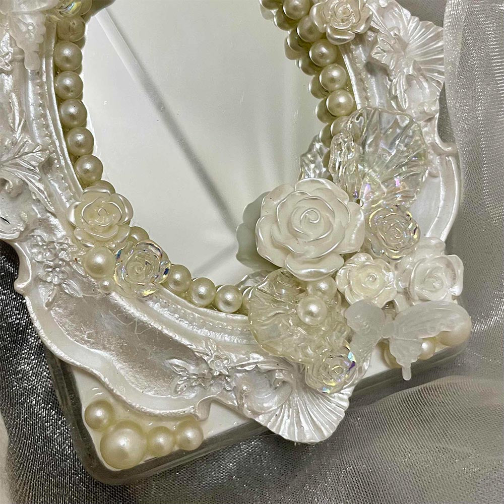 Baroque Pearl Vintage Custom Cream Phone Case | ZAKAPOP